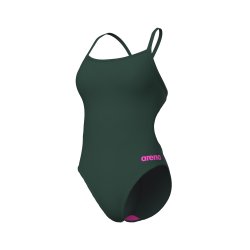 Arena -Women's swimsuit Challenge Solid (Gr�n/pink) 