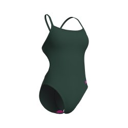 Arena -Women's swimsuit Challenge Solid (Gr�n/pink) 