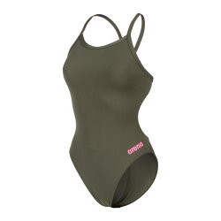 Arena -Women's swimsuit Challenge Solid (Gr�n/pink) 