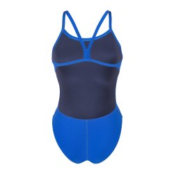 Arena - Women's Swimsuit Challenge Solid (Blue/Orange) 