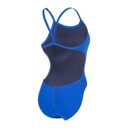 Arena - Women's Swimsuit Challenge Solid (Blue/Orange) 