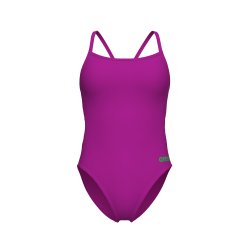 Arena - Women's Swimsuit Challenge (very Fuchsia - Team Green) 