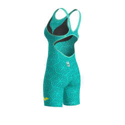 Arena - Women's Powerskin Carbon Air2 Open Back LE (Water Maze) 