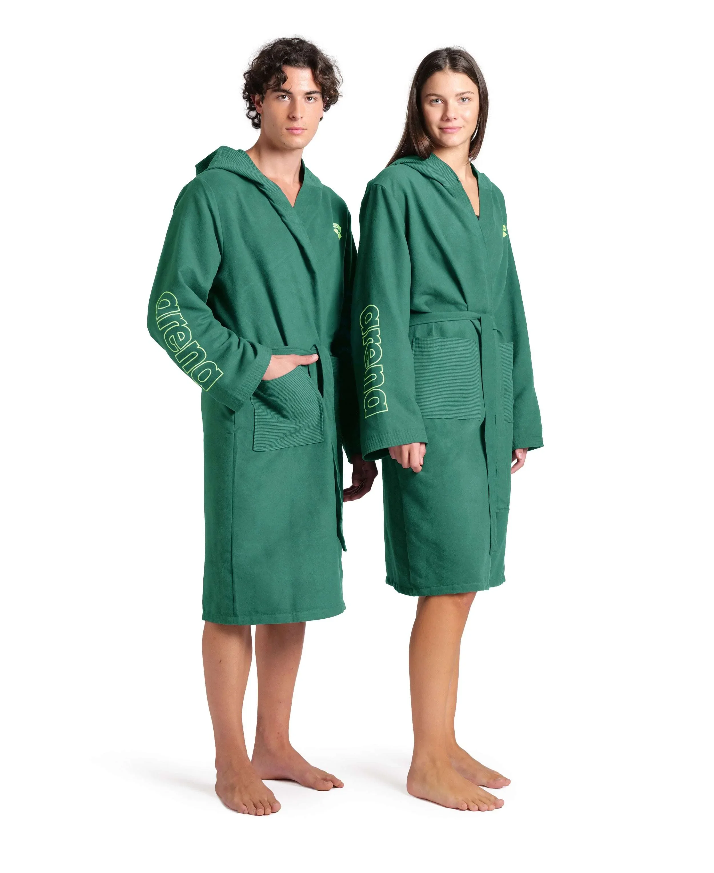 Arena - Zeal Robe (Dark Sage - Active Lime) 