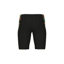 Arena - Boy's Print Swim Jammer (Black/Multi)