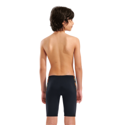 Arena - Boy's Print Swim Jammer (Black/Multi)