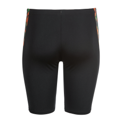 Arena - Boy's Print Swim Jammer (Black/Multi)