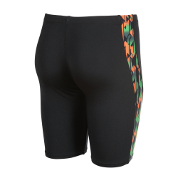 Arena - Boy's Print Swim Jammer (Black/Multi)