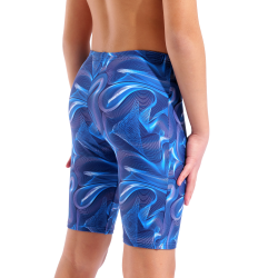 Arena - Boy's Connection Swim Jammer (Blue Multi)