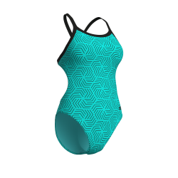 Arena - Women's Allover Challenge back (Water Maze) 