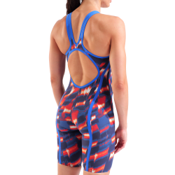 Arena - powerskin Carbon Air3 LE Aqua Gleam Openback (Red/White/Blue) 