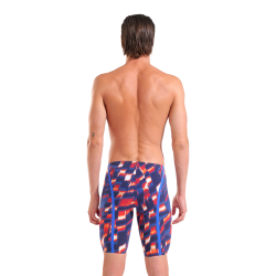 Arena - Powerskin Carbon Air3 LE Aqua Gleam Jammer (Red/White/Blue)
