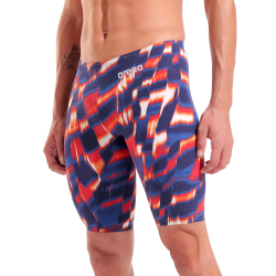 Arena - Powerskin Carbon Air3 LE Aqua Gleam Jammer (Red/White/Blue)
