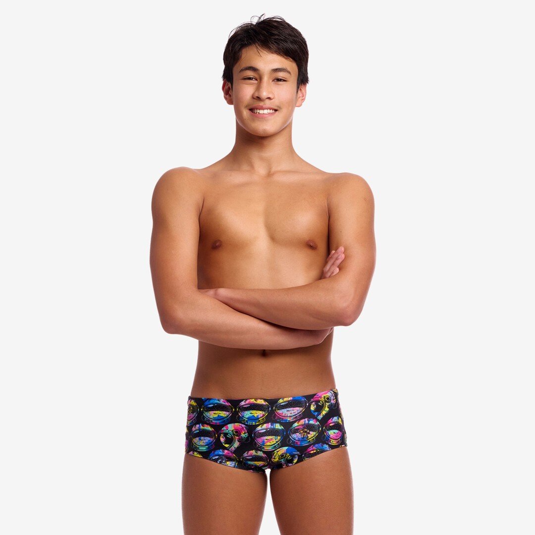 Funky Trunks - Boy's Sidewinder Trunks Ham Bam Maam