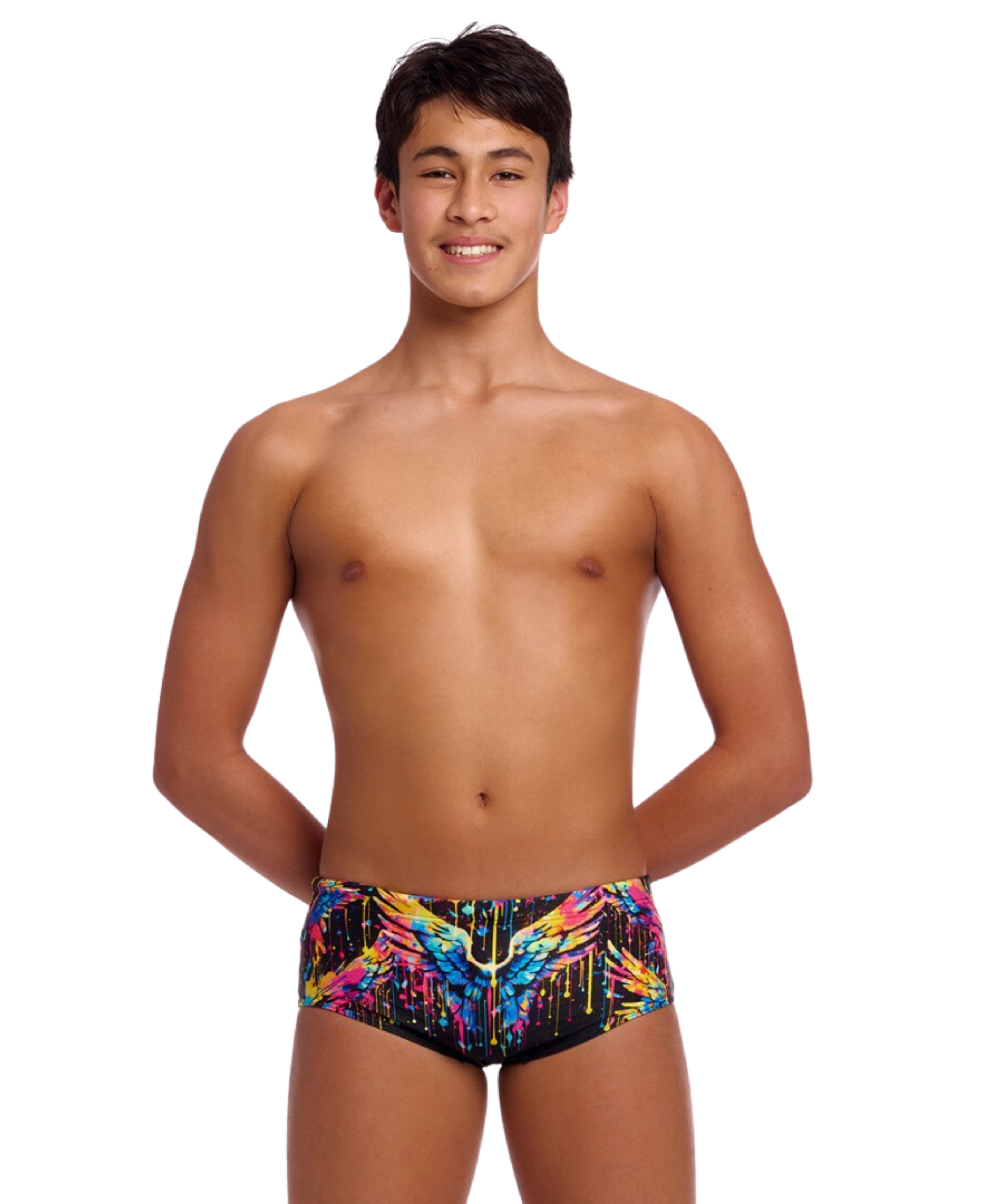 Funky Trunks - Boy's Sidewinder Trunks Killer Cupid  