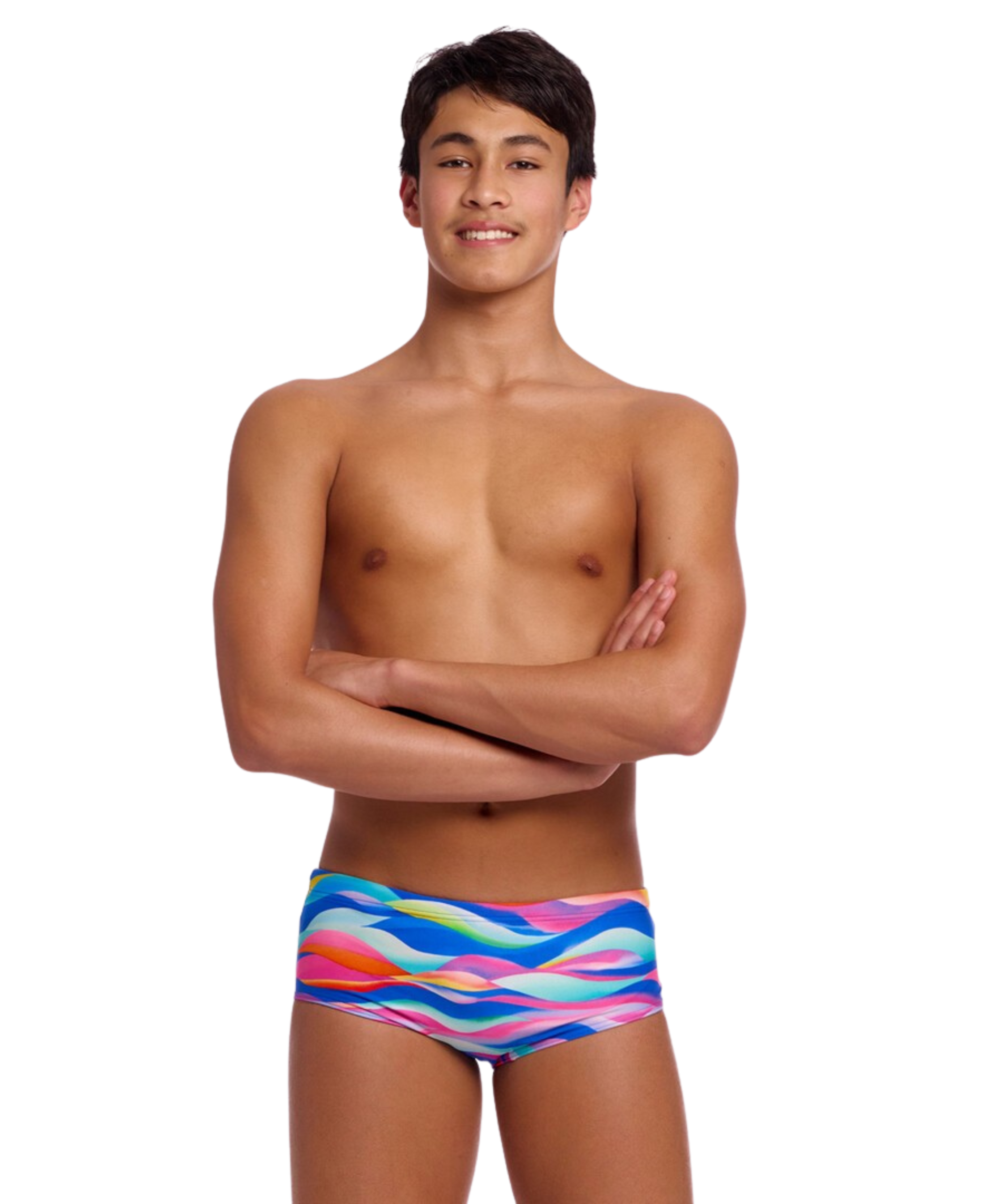 Funky Trunks - Boy's Sidewinder trunks Royal Wave 