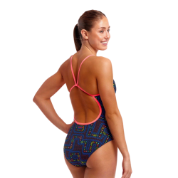 Funkita -  Ladies Single Strap One Piece Chomp Chomp