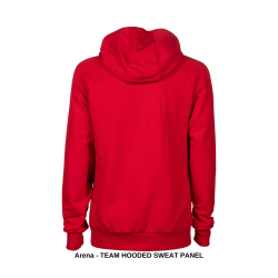 Arena - TEAM HOODED SWEAT PANEL (BOMULD) RED