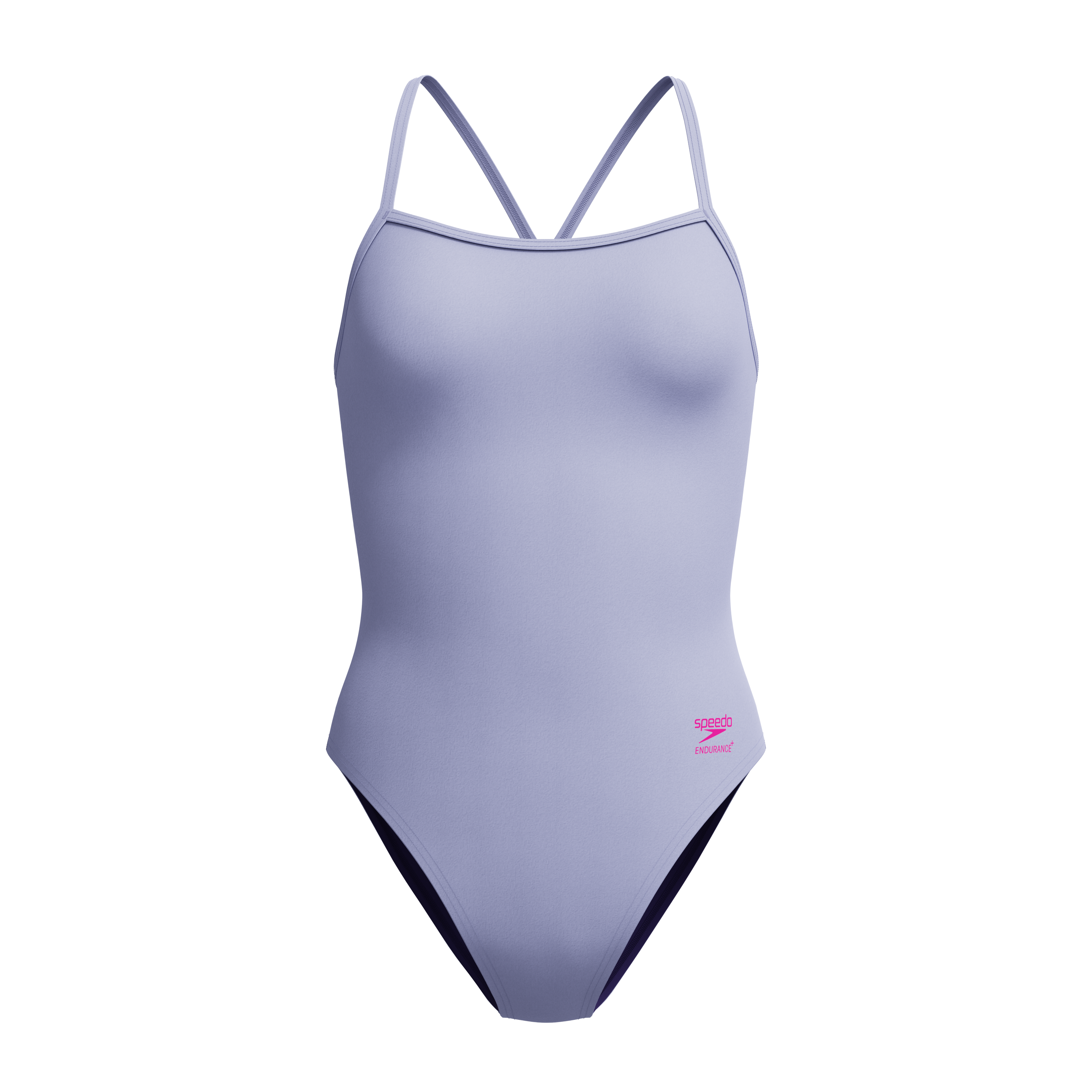 Speedo - Women's Solid V-Back 2.0 (Bright Lavender) 