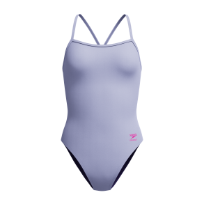 Speedo - Women's Solid V-Back 2.0 (Bright Lavender) 