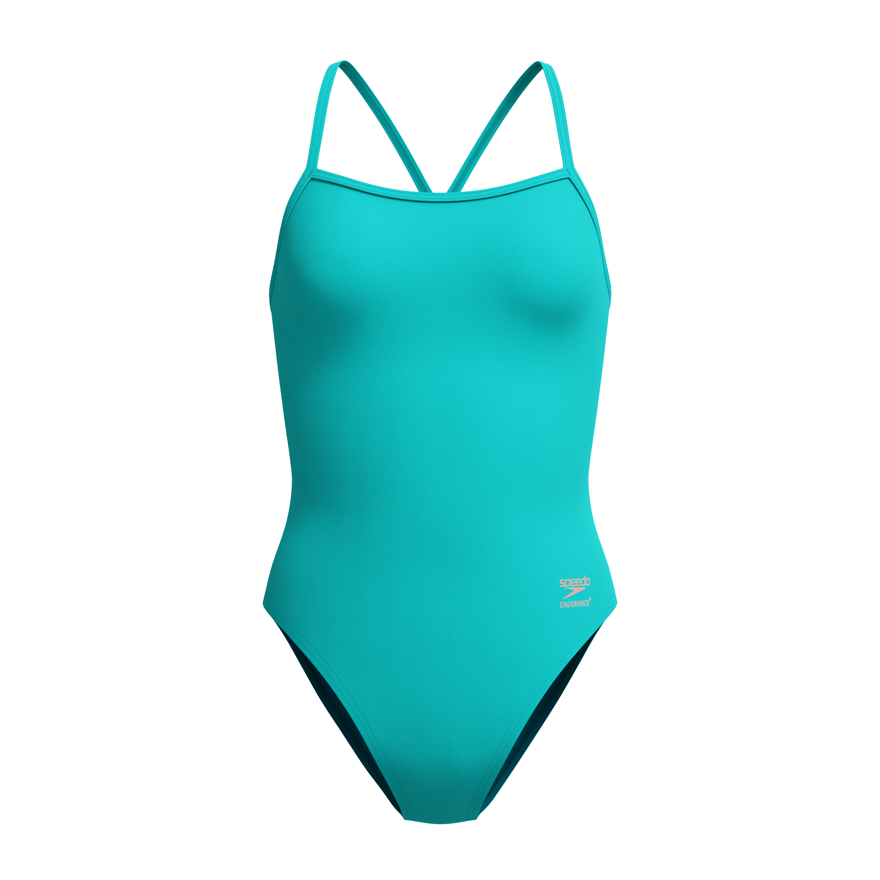 Speedo - Women's Solid V-Back 2.0 (Aqua Breeze) 