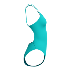 Speedo - Women's Solid V-Back 2.0 (Aqua Breeze) 