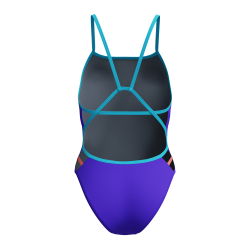 Speedo - FL Solid Tri Back Af Blue/Purple