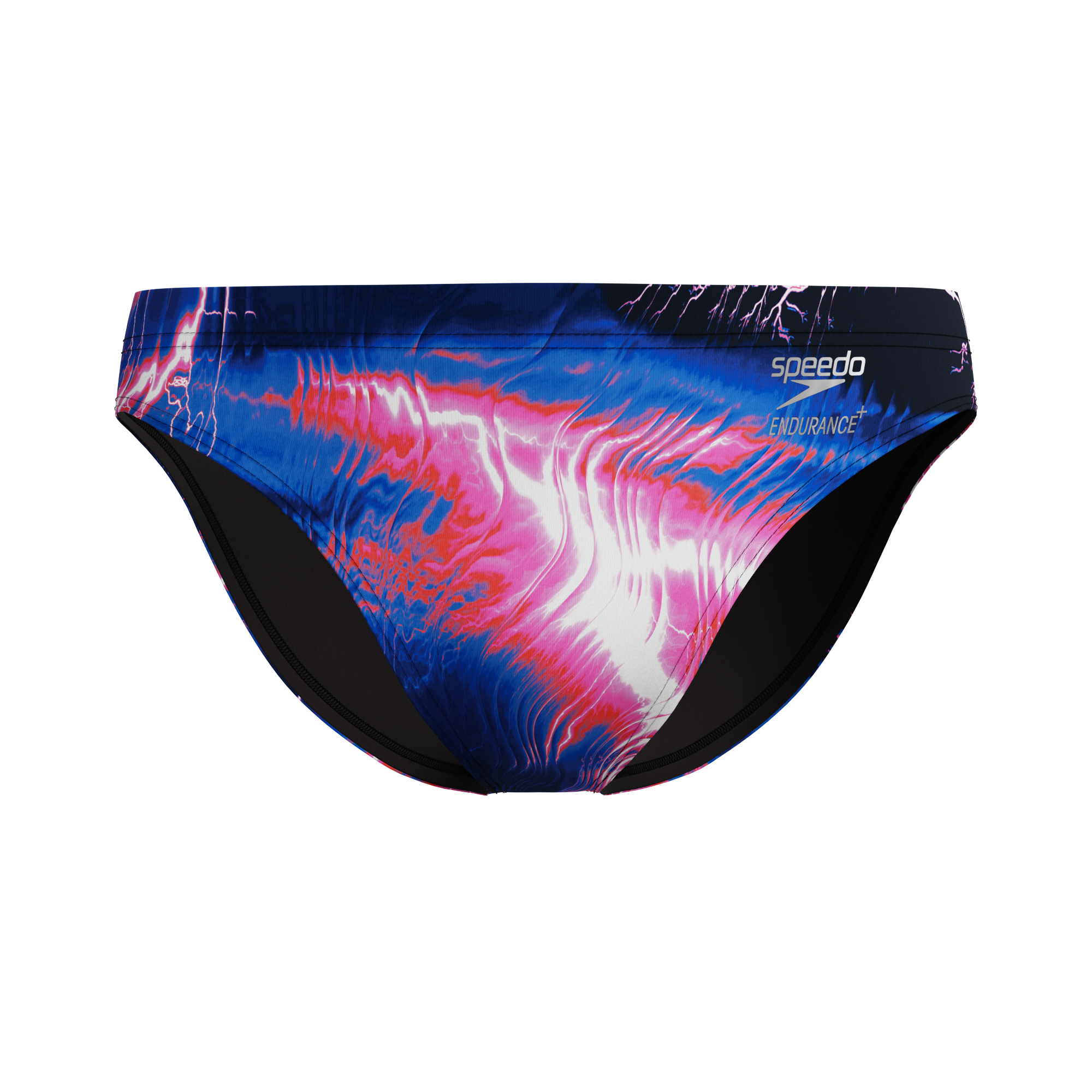Speedo - Mens Printed Briefs Blue Pink