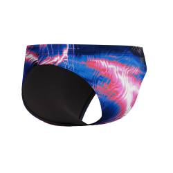 Speedo - Mens Printed Briefs Blue Pink