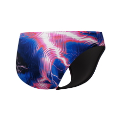 Speedo - Mens Printed Briefs Blue Pink