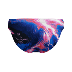 Speedo - Mens Printed Briefs Blue Pink