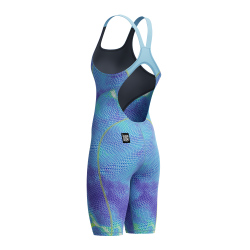 Speedo - Fastskin HyperSpark Printed Openback Kneeskin