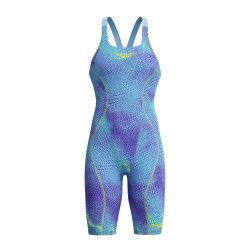 Speedo - Fastskin HyperSpark Printed Openback Kneeskin