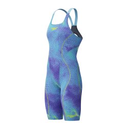 Speedo - Fastskin HyperSpark Printed Openback Kneeskin