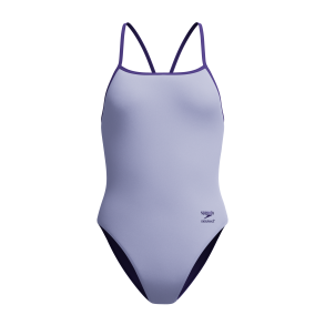 Speedo - Women's Fl Solid Turnback (Bright Lavender) 