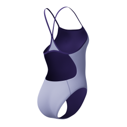 Speedo - Women's Fl Solid Turnback (Bright Lavender) 