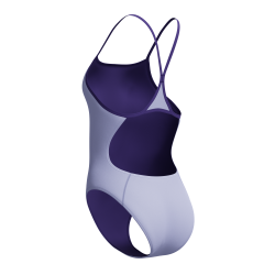 Speedo - Women's Fl Solid Turnback (Bright Lavender) 