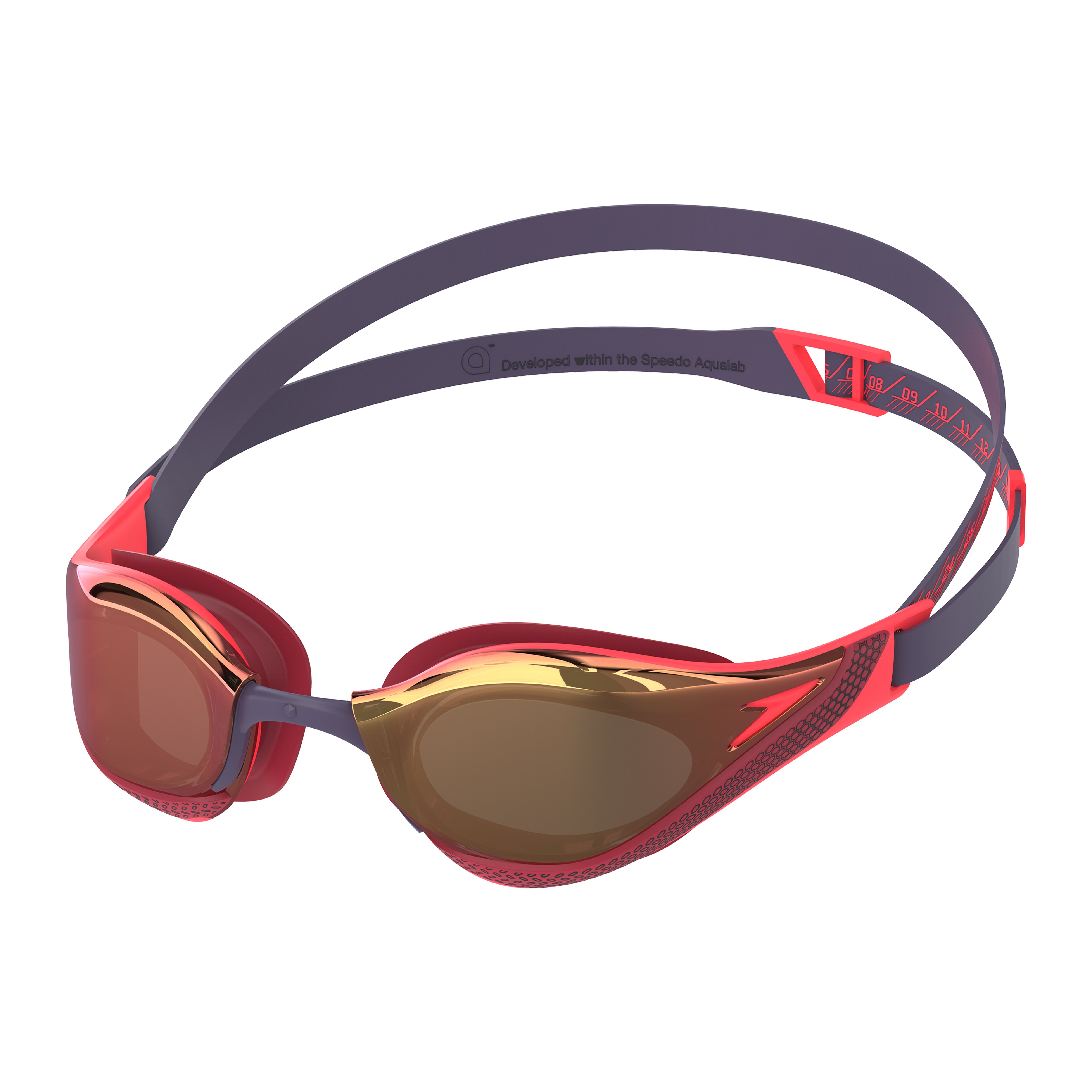 Speedo - Fastskin Pure Focus Mirror (Black/Red)