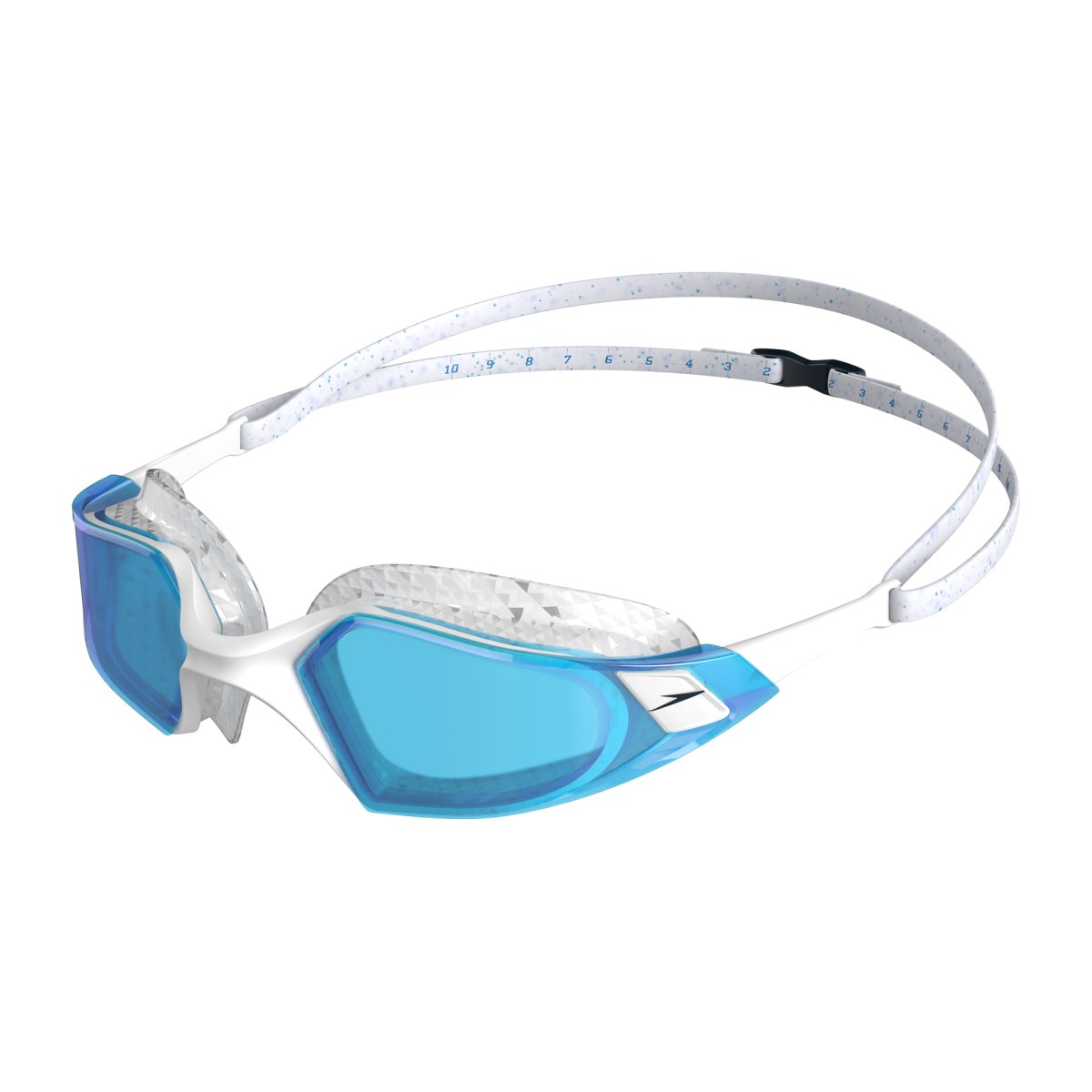 Speedo - Aquapulse Pro (White/Blue) - Udstyr - SwimKing