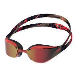 Speedo - Fastskin Hyper Elite Mirrored (Sort/r�d)