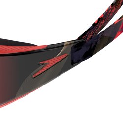 Speedo - Fastskin Hyper Elite Mirrored (Sort/r�d)