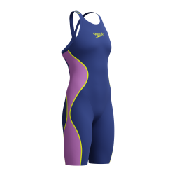 Speedo - Fastskin LZR Pure Intent 2.0 Openback (Nobel Navy-Jelly-Hyper Yellow)