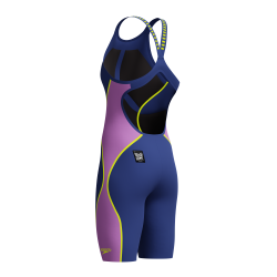 Speedo - Fastskin LZR Pure Intent 2.0 Openback (Nobel Navy-Jelly-Hyper Yellow)