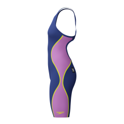 Speedo - Fastskin LZR Pure Intent 2.0 Openback (Nobel Navy-Jelly-Hyper Yellow)