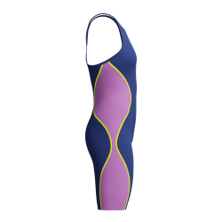 Speedo - Fastskin LZR Pure Intent 2.0 Closedback (Nobel Navy-Jelly-Hyper Yellow)