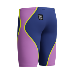 Speedo -Fastskin LZR Pure Intent 2.0 Jammer (Noble Naavy-Jelly-Hyper Yellow)