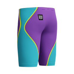 Speedo - Fastskin Pure Intent 2.0 Jammer Herre (Lilla/Turkis)
