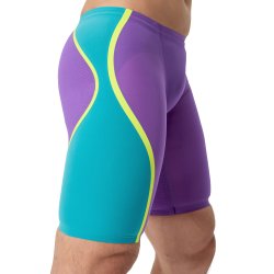 Speedo - Fastskin Pure Intent 2.0 Jammer Herre (Lilla/Turkis)