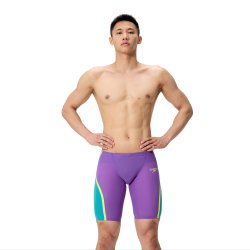 Speedo - Fastskin Pure Intent 2.0 Jammer Herre (Lilla/Turkis)