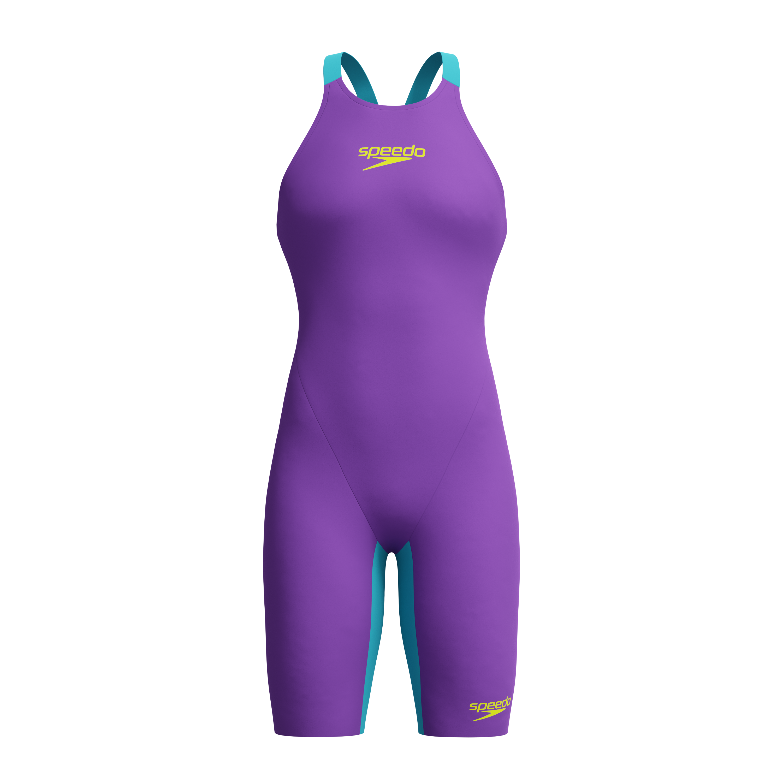 Speedo - Fastskin LZR Pure Valor 2.0 Openback Women's (Lilla/Turkis) 